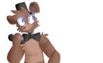  2017 animatronic bear bow_tie five_nights_at_freddy&#039;s freddy_(fnaf) hat machine mammal papacoco robot simple_background solo top_hat video_games 