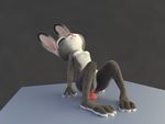  3_toes 3d_(artwork) 4_fingers adamb/fluffy anal anal_penetration anthro blender_(software) digital_media_(artwork) disney eyes_closed female fur judy_hopps lagomorph mammal nude penetration pussy rabbit sex_toy solo toes zootopia 