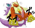  blaziken nidoking nintendo pokemon puyopuyo 