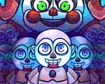 2016 andiiiematronic animatronic baby_(fnafsl) bidybab_(fnafsl) digital_media_(artwork) five_nights_at_freddy&#039;s humanoid machine mammal robot sister_location video_games 