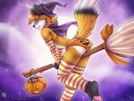  2017 anthro auction but butt costume custom cute dark fantasy finish girly halloween holidays male moon night pose theme ych z-afiro 