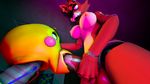  3d_(artwork) animatronic breasts chica_(fnaf) cum cum_in_mouth cum_inside dickgirl dickgirl/female digital_media_(artwork) female five_nights_at_freddy&#039;s foxy_(fnaf) intersex intersex/female machine needsmorefuta nipples open_mouth oral oral_penetration penetration robot source_filmmaker video_games 