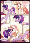  comic cutie_mark duo english_text equine eyelashes female feral friendship_is_magic hair hooves horn magnaluna mammal my_little_pony open_mouth princess_celestia_(mlp) purple_eyes purple_hair smile standing text twilight_sparkle_(mlp) winged_unicorn wings 