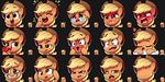  2017 applejack_(mlp) assasinmonkey black_background blonde_hair equine female feral friendship_is_magic hair horse looking_at_viewer mammal my_little_pony pony simple_background solo 