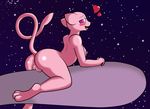  &lt;3 &lt;3_eyes anthro anus better_version_at_source blush breasts butt drako1997 female grinding legendary_pok&eacute;mon mew nintendo nude plump_labia pok&eacute;mon pok&eacute;morph pussy side_boob solo tongue tongue_out video_games yokuvika 