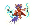 cub electricity elemental elwysprigg fantasy feline female lightning magic mammal spirit young 