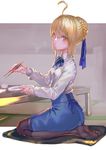  fate/stay_night pantyhose rolua saber tagme 