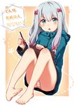  eromanga-sensei feet izumi_sagiri miaozi-san pantsu 