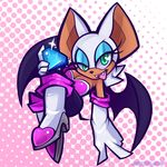  anthro bat breasts clothing female fur gloves mammal rosemary-the-skunk rouge_the_bat sonic_(series) toony video_games 