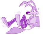  -hornbuckle- anthro canine clothing coyote loonatics_unleashed looney_tunes male mammal suit tech_e_coyote warner_brothers 