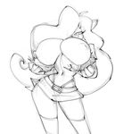  anthro bandicoot big_breasts bigdad breasts clothing crash_bandicoot_(series) female flashing greyscale huge_breasts mammal marsupial monochrome nipples sketch smile solo tawna_bandicoot torn_clothing video_games voluptuous wide_hips 