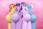  blue_eyes breasts equestria_girls equine female friendship_is_magic horn looking_at_viewer mammal my_little_pony pregnant purple_eyes starlight_glimmer_(mlp) sunset_shimmer_(eg) symplefable trixie_(mlp) twilight_sparkle_(mlp) unicorn 