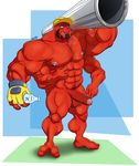  4_arms alien arkanoego armor balls ben_10 cartoon_network hard_hat helmet male multi_arm multi_limb muscular penis solo tetramand uncut 