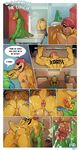  anal anal_penetration anthro anus avian backsack balls bird captain_nikko clothing comic duo erection facesitting falcon hi_res humanoid_penis koopa koopaling locker_room male male/male mario_bros nintendo nude oral penetration penis rimming roommates_(comic) roy_koopa scalie sex sparkx undressing video_games 