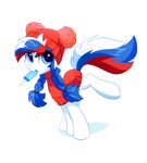 alpha_channel blue_eyes blue_hair braided_hair equine fan_character feral hair hat hooves mammal my_little_pony simple_background solo tomatocoup transparent_background 