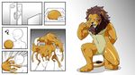  aji comic feline late lion mammal struggling symbiote transformation 