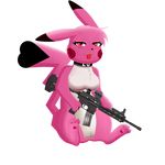  1900x1900 2017 assault bottomless breasts clothed clothing digital_media_(artwork) female gun invalid_tag lucaschu lucychu nintendo pok&eacute;mon pussy ranged_weapon rifle semi-anthro video_games weapon 