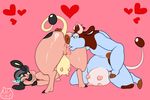  &lt;3 2015 3_fingers all_fours anthro anthro_on_anthro anthrofied anus arm_support ass_up bedroom_eyes bent_forward bent_over biceps biped black_body black_hair black_nose black_spots black_tail blue_body blush bovine brown_body brown_hair brown_nose brown_spots brown_tail butt butt_grab cloven_hooves cunnilingus digital_drawing_(artwork) digital_media_(artwork) digitigrade duo ears_back eyelashes female front_view grey_horn hair hair_bow hair_ribbon half-closed_eyes hand_on_butt hand_on_thigh head_tuft hooved_fingers hooves horn kneeling leaning leaning_forward leaning_on_elbow licking long_tail looking_at_another looking_back male male/female mammal miltank nintendo nose_to_anus nude open_mouth oral pink_anus pink_background pink_body pink_pussy pink_tongue pok&eacute;mon pok&eacute;morph presenting presenting_hindquarters pussy raised_tail rear_view ribbons ryarik seductive sex shiny_pok&eacute;mon short_hair simple_background smile spots spotted_body tan_tail teats thick_thighs tongue tongue_out two_tone_body two_tone_tail udders vaginal video_games watermark white_horn white_tail 