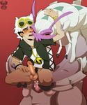  2016 anal anal_penetration arthropod balls crustacean duo erection golisopod guzma_(pokemon) hi_res human humanoid_penis interspecies isopod male male/male mammal marine nintendo penetration penis pok&eacute;mon pok&eacute;philia video_games xnirox 