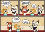  better_version_at_source canine clothed clothing comic dialogue female fox fuzzt0ne hair hi_res human male mammal speech_bubble 
