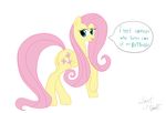  butt cutie_mark equine eyebrows fastflight fluttershy_(mlp) friendship_is_magic fur hair hooves horse long_hair long_tail mammal mane my_little_pony pegasus pink_hair pony pussy simple_background text tongue wings yellow_fur 