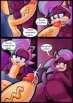  big_butt big_penis butt comic dreamcastzx1 fellatio female hedgehog hithog huge_butt huge_penis male mammal oral patreon penis pussy sex sonia_the_hedgehog sonic_(series) sonic_the_hedgehog sonic_underground 