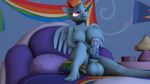  16:9 3d_(artwork) anthro autopenetration balls bed blue_balls blue_penis breast_expansion breasts crossgender cum cum_inflation cum_on_breasts dickgirl digital_media_(artwork) equine erection friendship_is_magic inflation intersex mammal masturbation mr.tektite my_little_pony nipple_penetration nipples nude pegasus penetration penis rainbow_dash_(mlp) wings 