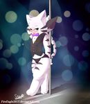  &lt;3 2017 blush butler cat clothing cute dancing fan_character feline male mammal panties pole senz standing tongue underwear undie 