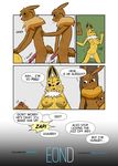  absurd_res after_sex anthro anthrofied baaleze balls bisexual blush breasts colored cum cum_in_ass cum_in_pussy cum_inside cum_on_face eevee eeveelution erection female foursome group group_sex hi_res jolteon male male/female male/male nintendo nude open_mouth penis pok&eacute;mon pok&eacute;morph pull_out pussy redoxx sex simple_background sweat video_games 