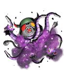  appmon creature digimon digimon_universe:_appli_monsters gas gas_mask helmet horns mechanical_tentacles no_humans simple_background tentacle transparent_background virusmon 