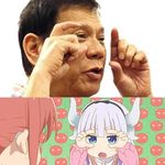  hands_on_eyes kanna_kamui photo_reference real_life rodrigo_duterte 