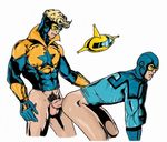  blue_beetle booster_gold dc justice_league_international skeets ted_kord 