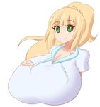  1girl breasts highres huge_breasts image_sample jcdr lillie_(pokemon) pokemon pokemon_(game) pokemon_sm solo tumblr_sample 