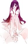  1girl barefoot blush breasts burn_scar cum cum_on_feet feet footjob ikezawa_hanako katawa_shoujo navel nipples nude penis purple_hair pussy rtil sketch toes uncensored 