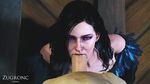  3d source_filmmaker the_witcher uncensored yennefer zugronc 