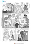  ... 2017 anthro anthrofied comic dialogue dragon equine female fluttershy_(mlp) friendship_is_magic male mammal monochrome my_little_pony pegasus pia-sama spike_(mlp) wings 