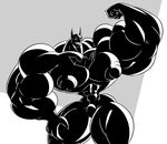  abdomen batman batman_(series) bulge dragmon male muscular muscular_male nipples pecs solo 