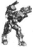  a_inc canine exoskeleton fox machine mammal mecha military robot science_fiction war weapon 