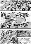  check_translation comic greyscale highres monochrome mystia_lorelei niiko_(gonnzou) revision touhou translation_request 