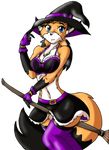  alpha_channel anthro breasts canine chest_tuft clothed clothing crossgender eradose female fox fur hair halloween holidays keidran magic_user mammal mike_(twokinds) simple_background sketch skirt solo transparent_background tuft twokinds webcomic witch witch_costume 