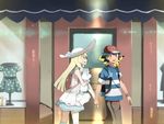  1girl alolan_form alolan_vulpix black_hair blonde_hair couple gen_1_pokemon hetero holding_hands kuriyama lillie_(pokemon) long_hair pikachu pokemon pokemon_(anime) pokemon_(creature) pokemon_sm_(anime) satoshi_(pokemon) 