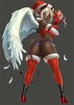  &gt;:p 00s 1girl :p angel_wings ass back bangs bare_shoulders blonde_hair blue_lipstick boots breast_hold breasts buckle bulge cameltoe christmas curvy cutoffs dark_skin demon_girl demon_horns demon_tail denim denim_shorts ear_piercing earrings elbow_gloves erect_nipples eyeshadow female fingernails foglia_(taimanin_asagi) folded_ponytail full_body gloves gradient grey_background hair_between_eyes hat head_tilt high_heel_boots high_heels horns huge_ass huge_breasts jewelry kneepits legs legs_apart lipstick long_fingernails long_pointy_ears looking_at_viewer looking_back makeup mikoyan mole mole_under_eye nail_polish naughty_face piercing pointy_ears red_eyes red_nails ring santa_hat shiny shiny_skin short_hair short_shorts shorts sidelocks simple_background solo standing strapless succubus tail taimanin_(series) taimanin_asagi thighhighs thighs toned tongue tongue_out very_dark_skin wings zipper 