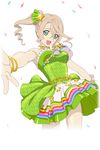  alisha_diefda blouse brown_hair copyright_request dress green_eyes idol long_hair official_art ponytail smile tagme tales_of_(series) tales_of_zestiria 