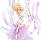  bad_id bad_pixiv_id blonde_hair blue_eyes dress kingdom_hearts kingdom_hearts_ii m3_(mmm003) namine short_hair solo 