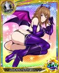  1girl breasts brown_hair high_school_dxd large_breasts purple_eyes venelana_gremory 