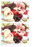  ass bandaid bottomless breasts christmas feet maebari no_bra pasties pussy ryohka stockings thighhighs 