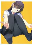  feet lily_lily_rose mibu_natsuki pantsu pantyhose seifuku stitchme 