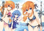  bikini cleavage date_a_live swimsuits tsunako yamai_kaguya yamai_yuzuru yoshino_(date_a_live) 