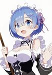  cleavage maid matsui_hiroaki re_zero_kara_hajimeru_isekai_seikatsu screening 