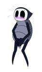  alpha_channel anthro arthropod blush cover hide_(disambiguation) hollow_knight insect male mewnna_caythin penis quirrel simple_background sweat transparent_background 